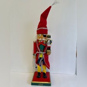 Nutcracker 14” tall.  Good condition.  Minor flaws/scratches/glue. See photos
